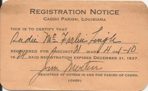 Jim Martin Reg Card